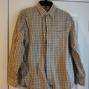 Yellow and blue IZOD casual shirt